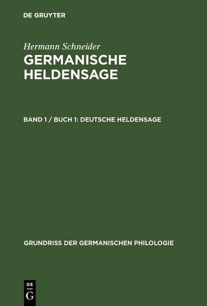 Produktbild: Deutsche Heldensage