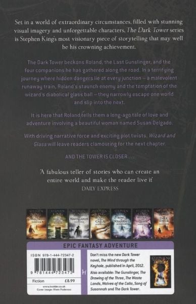 Produktbild: The Dark Tower 4. Wizard and Glass
