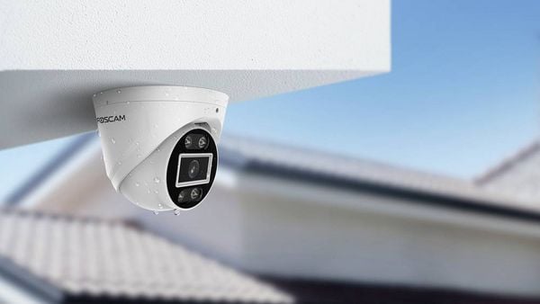 Produktbild: Foscam T8EP LAN IP &Uuml;berwachungskamera 3840 x 2160 Pixel