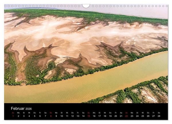 Produktbild: Australien 2026 Kimberley aus der Vogelperspektive (Wandkalender 2026 DIN A3 quer), CALVENDO Monatskalender