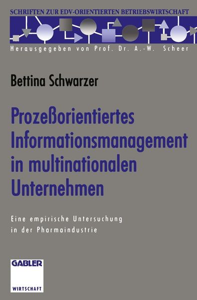 Produktbild: Prozeßorientiertes Informationsmanagement in multinationalen Unternehmen