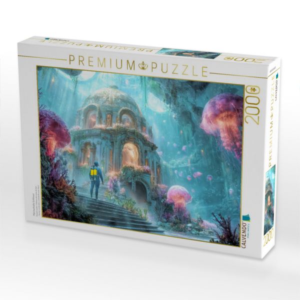 Produktbild: CALVENDO Puzzle M&auml;rchenhafte Schl&ouml;sser | 2000 Teile Lege-Gr&ouml;&szlig;e 90x67cm Foto-Puzzle f&uuml;r gl&uuml;ckliche Stunden