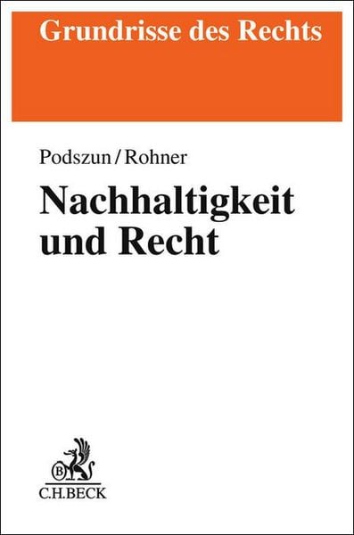 Produktbild: Nachhaltigkeit und Recht