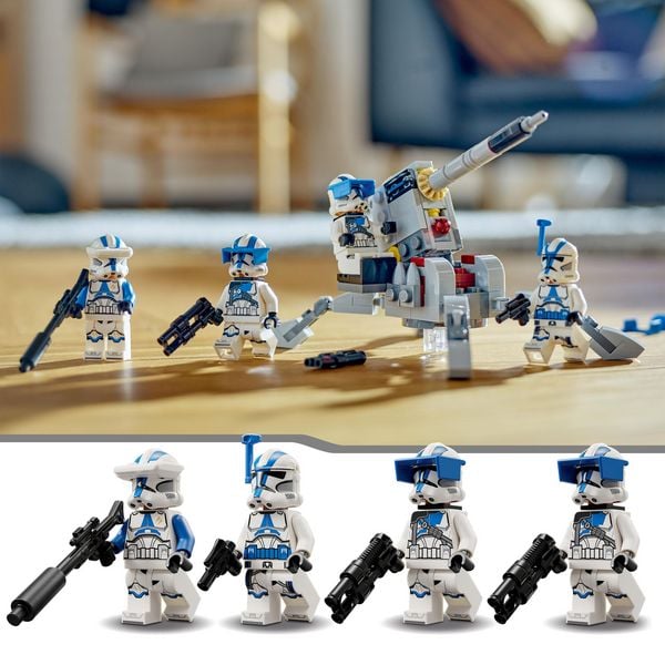 Produktbild: LEGO Star Wars 75345 - 501st Clone Troopers Battle Pack Set mit Figuren
