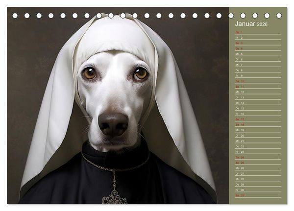 Produktbild: Die Kunst, still zu sitzen (Tischkalender 2026 DIN A5 quer), CALVENDO Monatskalender