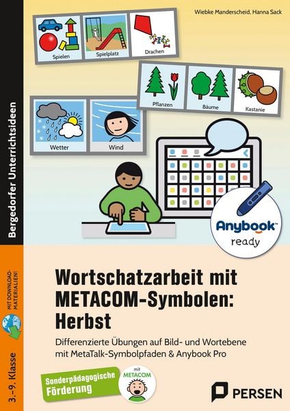 Produktbild: Wortschatzarbeit mit METACOM-Symbolen: Herbst