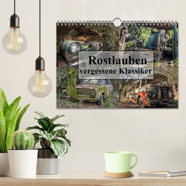 Produktbild: Rostlauben - vergessene Klassiker (Wandkalender 2026 DIN A4 quer), CALVENDO Monatskalender