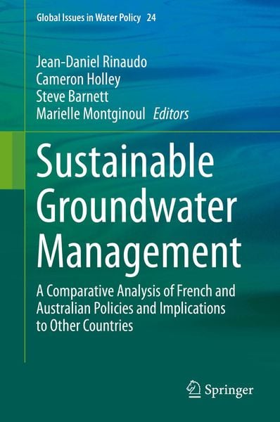 Produktbild: Sustainable Groundwater Management