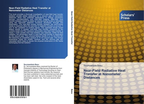 Produktbild: Near-Field Radiative Heat Transfer at Nanometer Distances