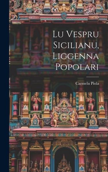 Produktbild: Lu vespru sicilianu, liggenna popolari