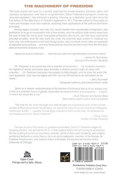 Produktbild: The Machinery of Freedom