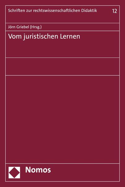 Produktbild: Vom juristischen Lernen