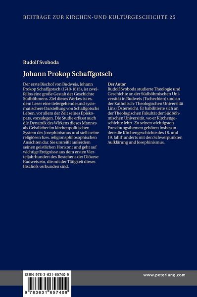 Produktbild: Johann Prokop Schaffgotsch