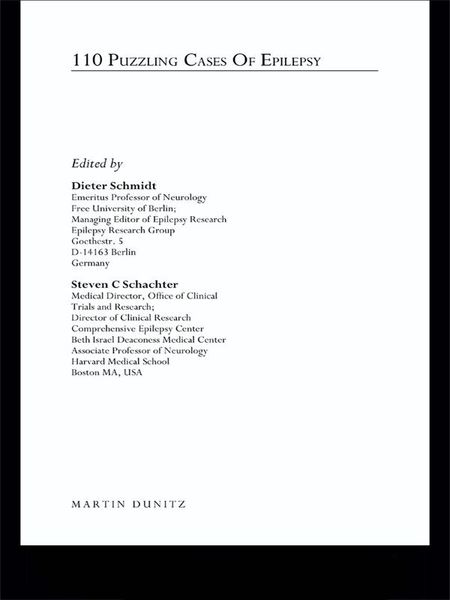 Produktbild: One Hundred Case Studies in Epilepsy
