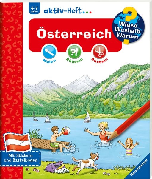 Produktbild: Wieso? Weshalb? Warum? aktiv-Heft: Österreich