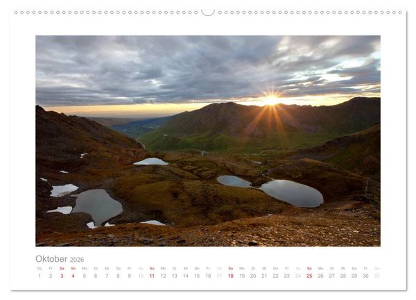 Produktbild: Alaska 2026 (Wandkalender 2026 DIN A2 quer), CALVENDO Monatskalender