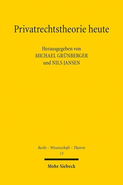 Produktbild: Privatrechtstheorie heute