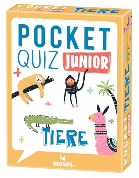 Produktbild: Pocket Quiz junior Tiere