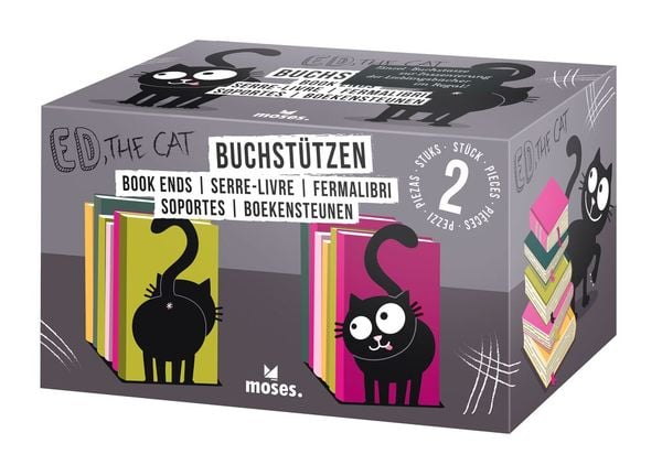 Produktbild: Ed, the Cat Buchst&uuml;tzen 2er Set
