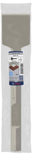 Produktbild: Bosch Accessories 1618661000 Spatmei&szlig;el 80 mm Gesamtl&auml;nge 400 mm Sechskantschaft 1 St.
