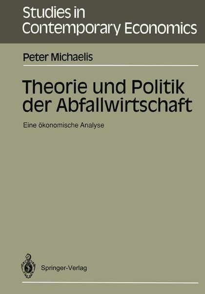 Produktbild: Theorie und Politik der Abfallwirtschaft