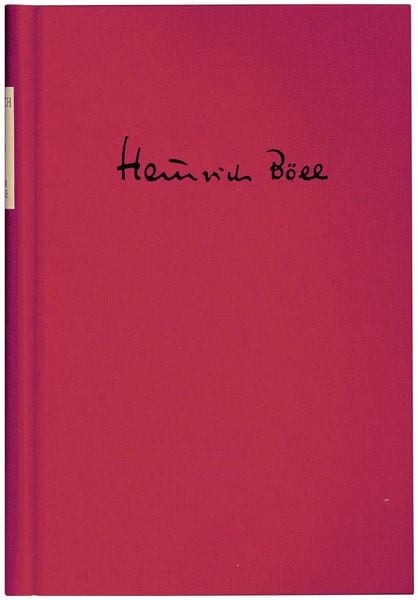 Kölner Ausgabe Band 1, Gebundene Ausgabe von Heinrich Böll, Kiepenheuer & Witsch, 978-3-462-03262-8