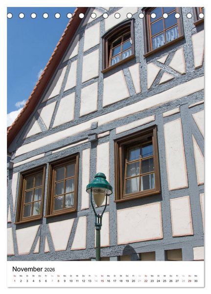 Produktbild: Blaubeuren I Das Kloster - Der Blautopf - Der Ort (Tischkalender 2026 DIN A5 hoch), CALVENDO Monatskalender