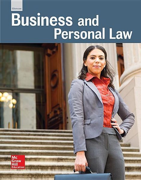 Produktbild: Glencoe Business and Personal Law, Student Edition