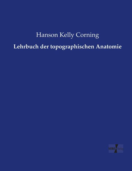 Produktbild: Lehrbuch der topographischen Anatomie