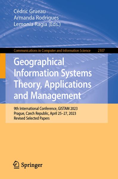 Produktbild: Geographical Information Systems Theory, Applications and Management