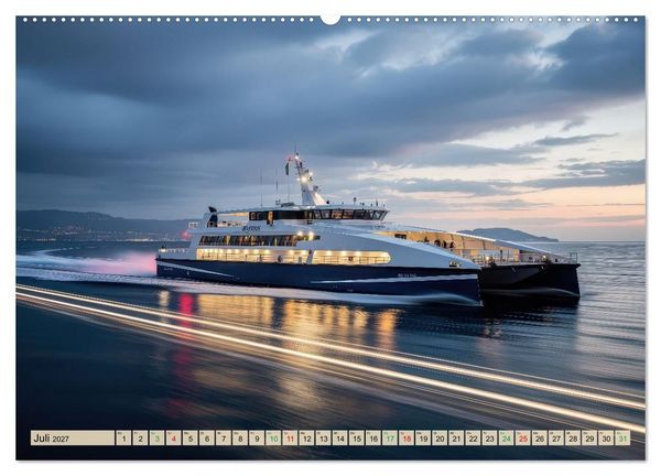 Produktbild: Katamaran-Welten (hochwertiger Premium Wandkalender 2027 DIN A2 quer), Kunstdruck in Hochglanz