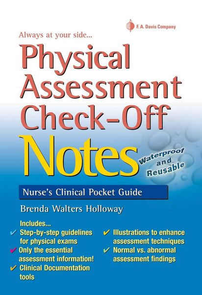 Produktbild: Physical Assessment Check-Off Notes