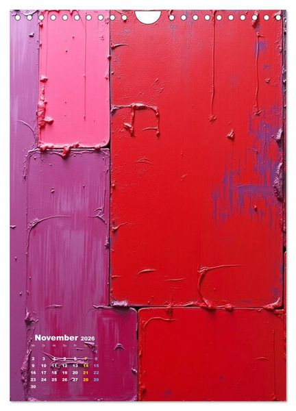 Produktbild: Rakel Kunst - Eine Form der k&uuml;nstlerischen Technik (Wandkalender 2026 DIN A4 hoch), CALVENDO Monatskalender