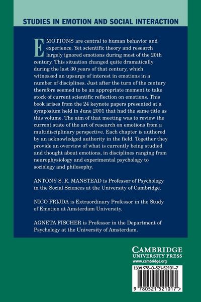 Produktbild: Feelings and Emotions