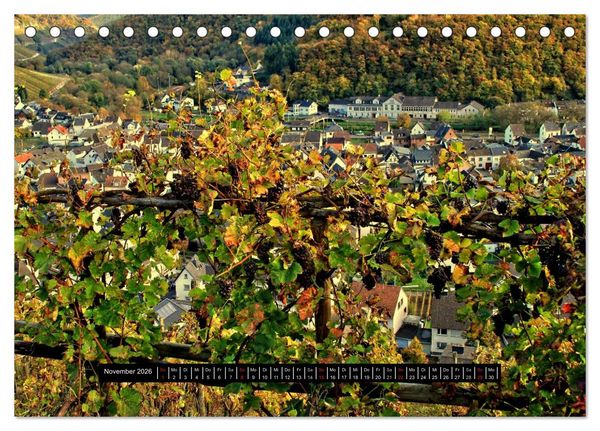 Produktbild: Die sch&ouml;nsten Landschaften in Deutschland - Das Ahrtal (Tischkalender 2026 DIN A5 quer), CALVENDO Monatskalender