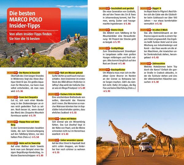 Produktbild: MARCO POLO Reisef&uuml;hrer S&uuml;dafrika