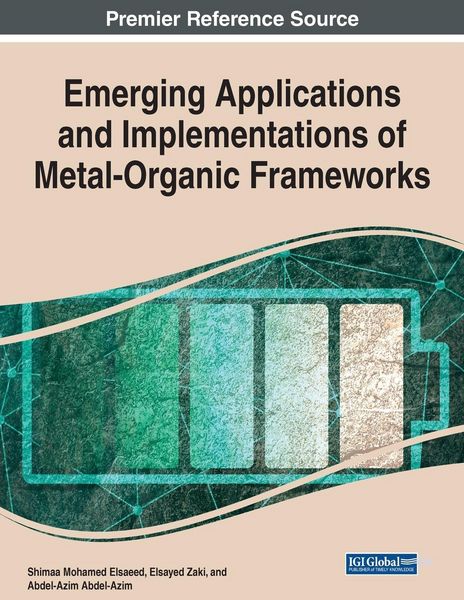 Produktbild: Emerging Applications and Implementations of Metal-Organic Frameworks