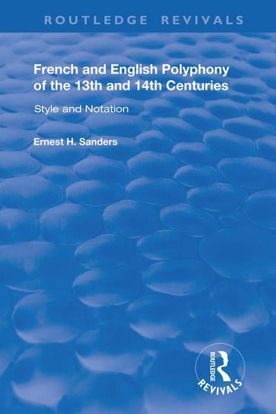 Produktbild: French and English Polyphony of the 13th and 14th Centuries