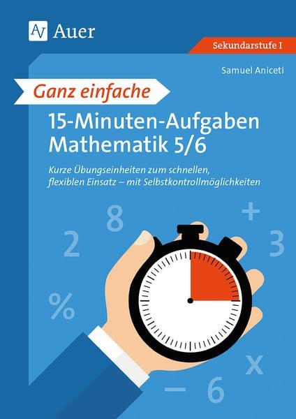Produktbild: Ganz einfache 15-Minuten-Aufgaben Mathematik 5-6