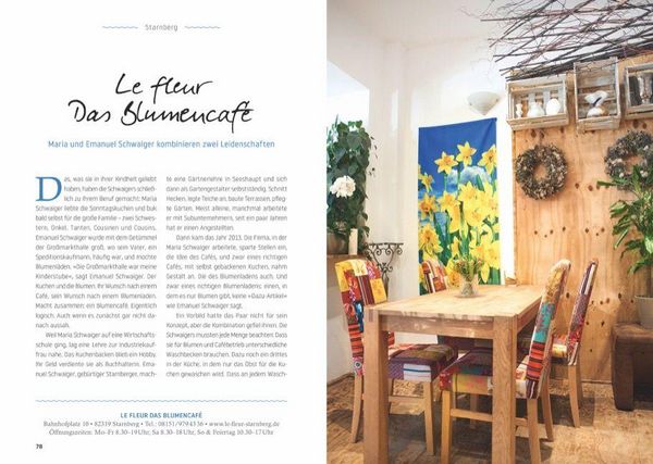 Produktbild: Caf&eacute;s und Ateliers im F&uuml;nfseenland