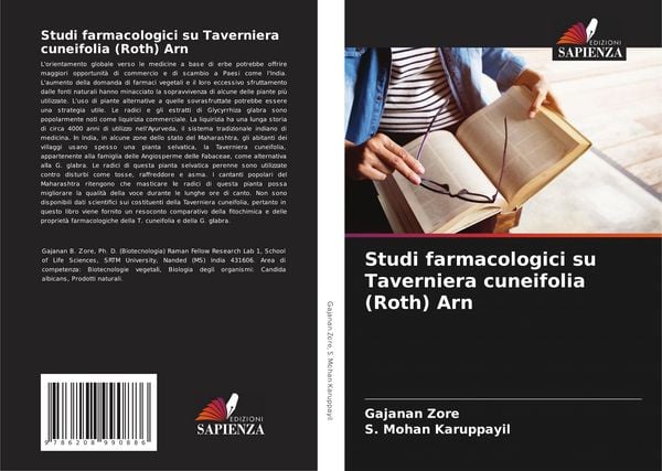 Produktbild: Studi farmacologici su Taverniera cuneifolia (Roth) Arn