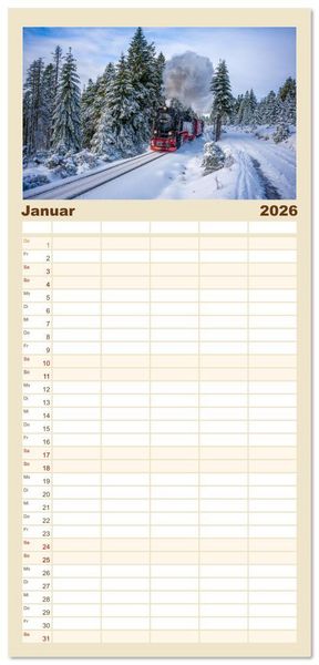 Produktbild: Familienplaner 2026 - Wernigerode - Historische Fachwerkstadt am Harz mit 5 Spalten (Wandkalender, 21 x 45 cm) CALVENDO