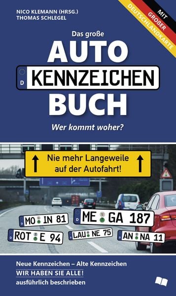 5er Pack: Das neue große Autokennzeichenbuch, Set von Thomas Schlegel, Unterwegs Verlag GmbH, 978-3-86112-416-0