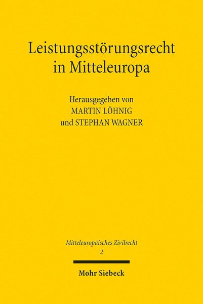 Produktbild: Leistungsst&ouml;rungsrecht in Mitteleuropa