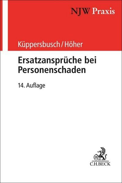 Produktbild: Ersatzanspr&uuml;che bei Personenschaden