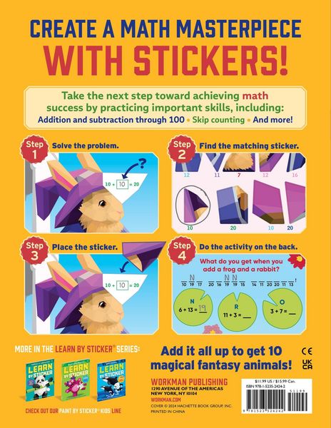 Produktbild: Learn by Sticker: More Addition & Subtraction