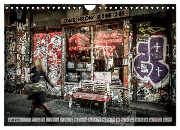 Produktbild: New York - United States of America (Wandkalender 2026 DIN A4 quer), CALVENDO Monatskalender