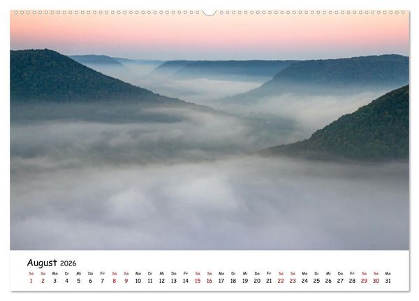 Produktbild: Faszination Schw&auml;bische Alb (Wandkalender 2026 DIN A2 quer), CALVENDO Monatskalender