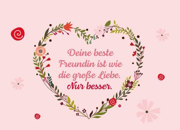 Produktbild: Eine beste Freundin ist wie die gro&szlig;e Liebe - nur besser