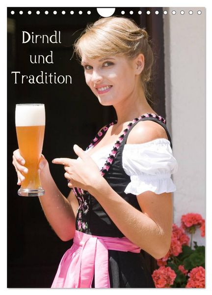 Produktbild: Dirndl und Tradition (Wandkalender 2026 DIN A4 hoch), CALVENDO Monatskalender